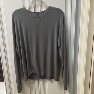 Bobi Los Angeles ~ Size M ~ Dove Gray Crewneck Top